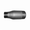 Midland Metal Standard Swage, 114 x 1 Nominal, MNPT, SCH 40STD, Carbon Steel, Zinc Plated, Import 93113